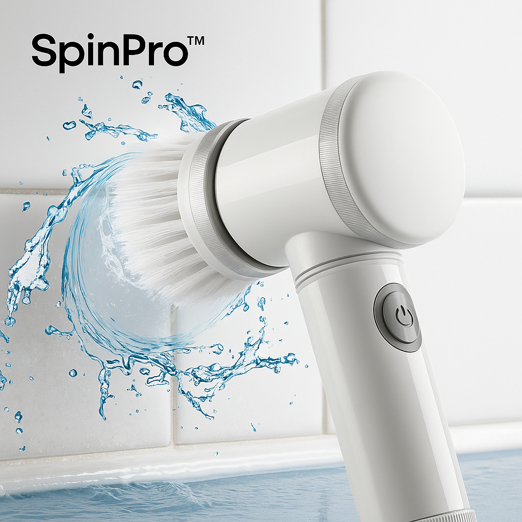 Clean Every Corner in Seconds ✨ - SpinPro Electric Scrubber