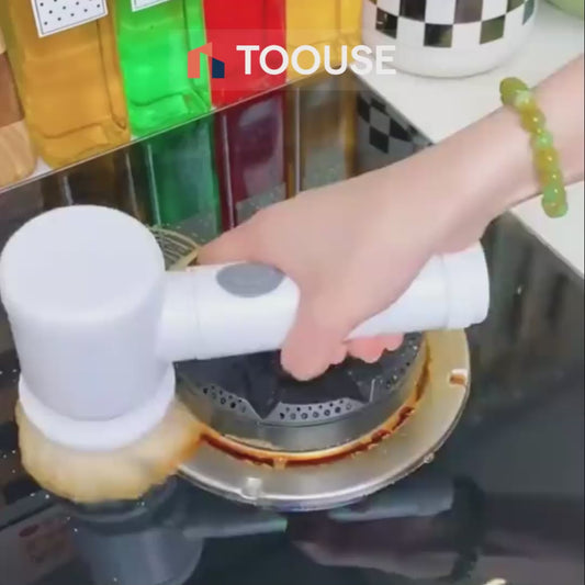 Clean Every Corner in Seconds ✨ - SpinPro Electric Scrubber